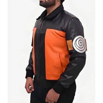 Naruto Shippuden Uzumaki Leather Jacket Naruto Shippuden Uzumaki Leather Jacket