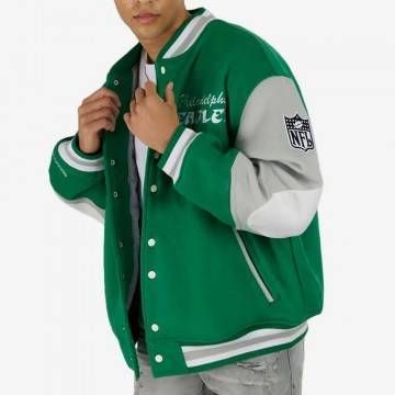 Princess Diana Philadelphia Eagles Varsity Jacket