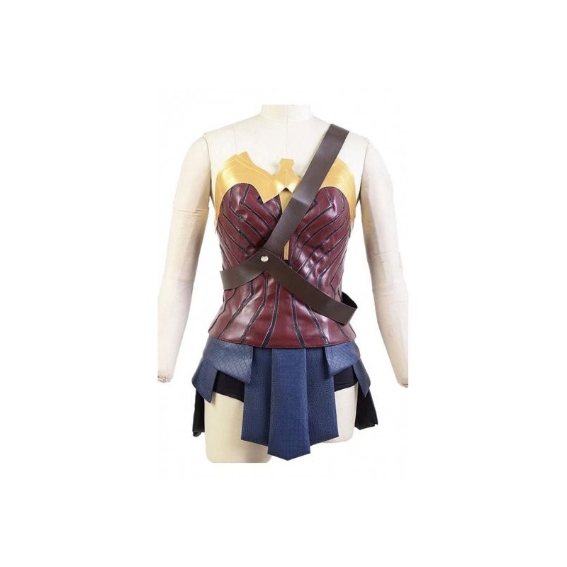 Justice League Wonder Woman Leather Costume