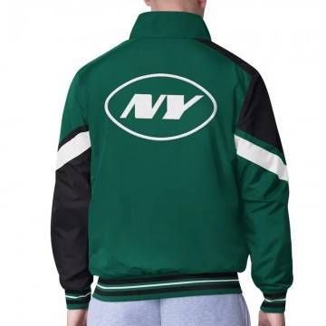 NY Jets Strong Arm Green Full-Zip Jacket