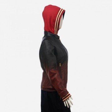 Harley Quinn Daddys Lil Monster Quilted Leather Jacket Harley Quinn Daddys Lil Monster Quilted Leather Jacket