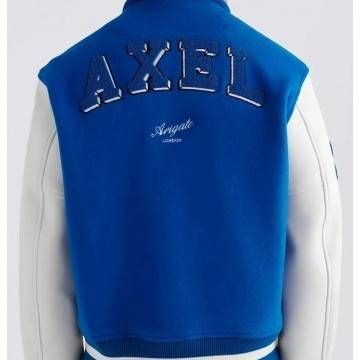 Axel Arigato Illusion Varsity Jacket Blue