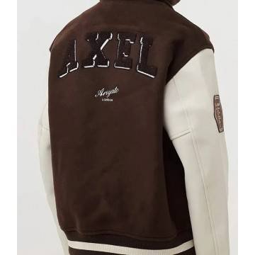 Axel Arigato Illusion Varsity Jacket Brown Axel Arigato Illusion Varsity Jacket Brown