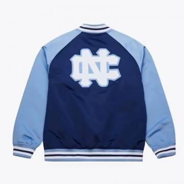 North Carolina Tar Heels Vintage Logo Satin Jacket