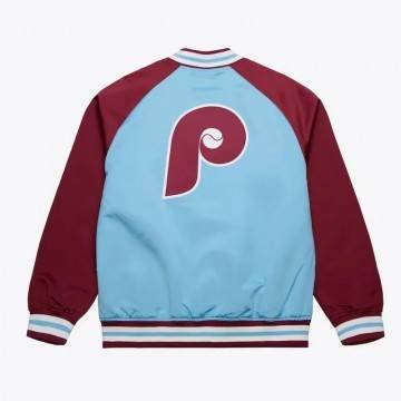 Philadelphia Phillies Vintage Double Clutch Satin Jacket