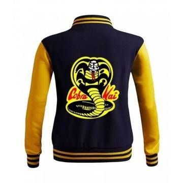 Cobra Kai Black And Yellow Bomber Jacket