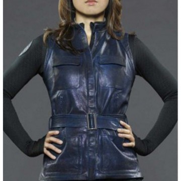 Agents of Shield Melinda May Leather Vest