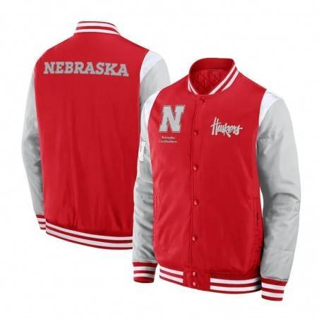 Nebraska Huskers Scarlet Jacket