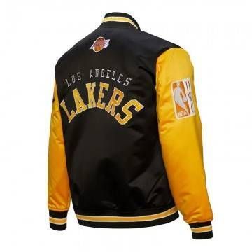 Primetime LA Lakers Black and Gold Jacket