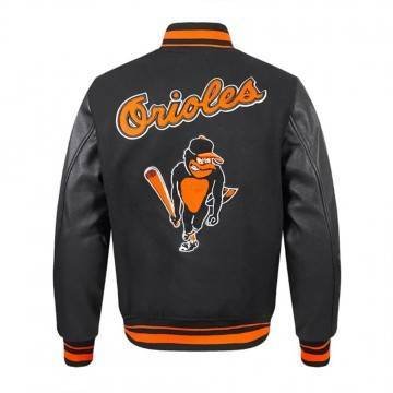Baltimore Orioles Retro Classic Rib Varsity Jacket