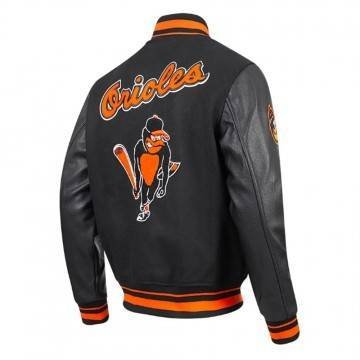 Baltimore Orioles Retro Classic Rib Varsity Jacket