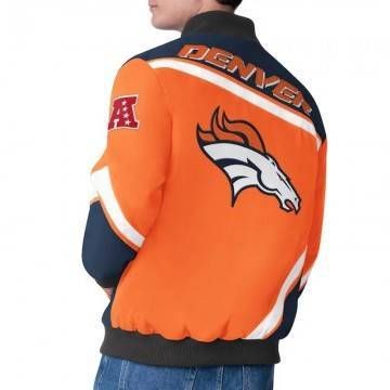 Denver Broncos Maximum Racing Orange Jacket