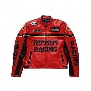 Ferrari Red Racing Leather...