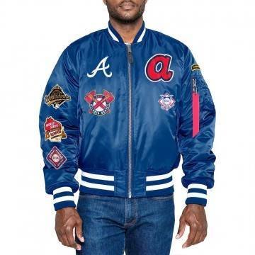 Atlanta Braves MA-1 Bomber Jacket