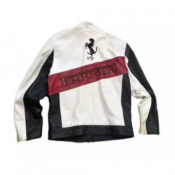 Ferrari Racing Men’s Leather Jacket