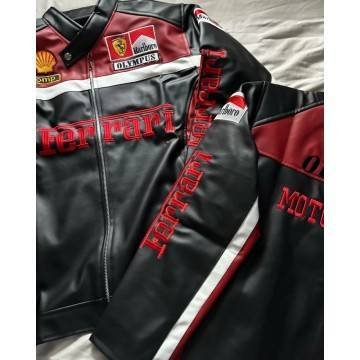 Ferrari Black Racing Jacket