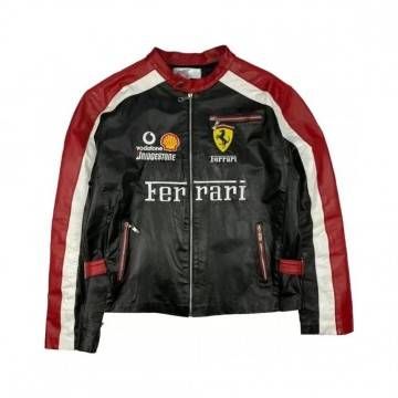 Ferrari Bomber Black Jacket