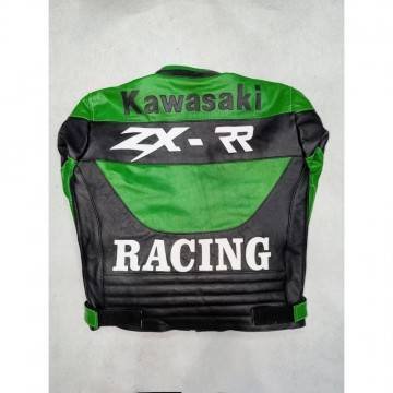 Vintage Kawasaki Ninja ZX-RR Racing Leather Jacket