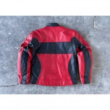 Vintage Racing Biker Ducati Leather Jacket