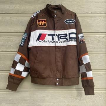 HUF x Toyota TRD Global Racing Brown Jacket
