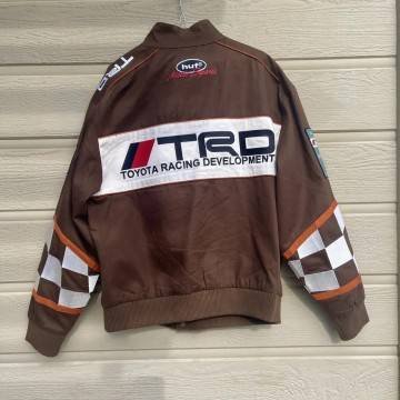 HUF x Toyota TRD Global Racing Brown Jacket
