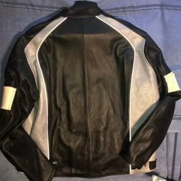 Yamaha Racing Cowhide Leather Jacket