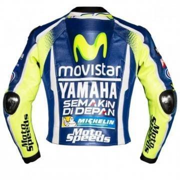 Yamaha Movistar Racing Monster Energy Leather Jacket Yamaha Movistar Racing Monster Energy Leather Jacket