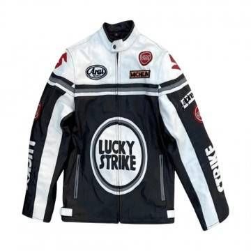Lucky Strike Black Leather...
