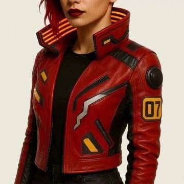 Handmade Sci-Fi Leather Jacket