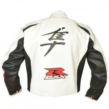 Hayabusa White Racing Jacket