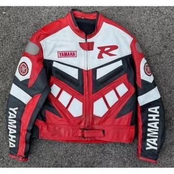 Yamaha Racing Red Cowhide...