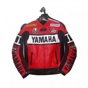 Yamaha Racing Red Leather...
