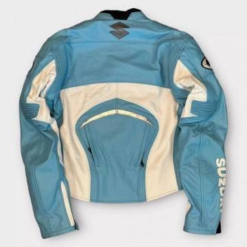 Suzuki Motorcycle Racing Leather Jacket