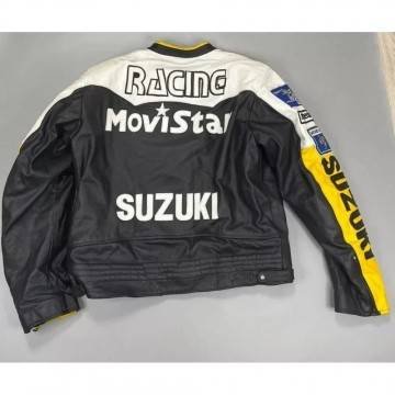 Suzuki Movistar Racing Leather Jacket
