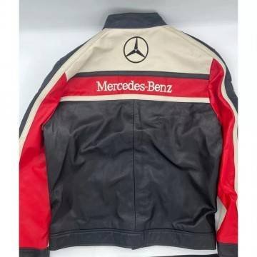 Mercedes Racing Team McLaren F1 Leather Jacket