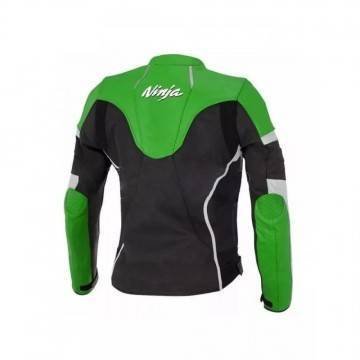 Ladies Kawasaki Ninja Green Biker Jacket Ladies Kawasaki Ninja Green Biker Jacket