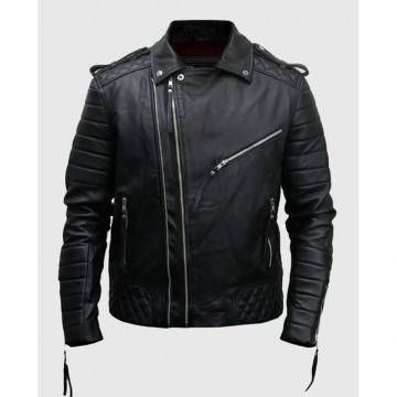 Kay Michael Black Biker Jacket