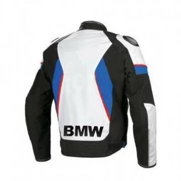 BMW White Racing Leather Jacket