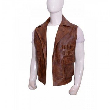 Allan Quatermain League Of Extraordinary Gentlemen Brown Vest