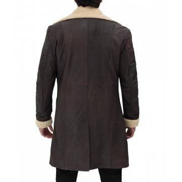 SuperFly Trevor Jackson Shearling Leather Coat SuperFly Trevor Jackson Shearling Leather Coat