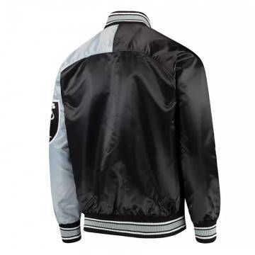 Las Vegas Raiders Satin Jacket