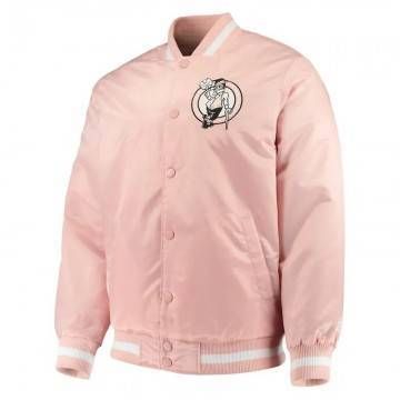 Boston Celtics Pink Satin...