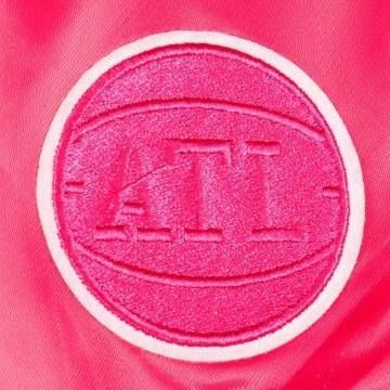 Atlanta Hawks Triple Pink Satin Jacket