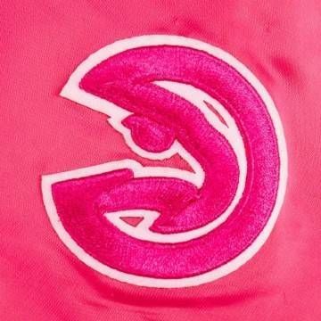 Atlanta Hawks Triple Pink Satin Jacket
