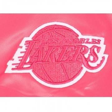 Los Angeles Lakers Triple Pink Satin Jacket