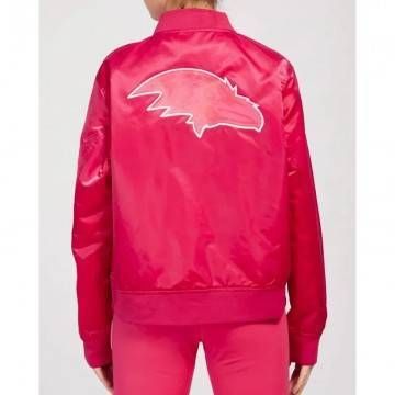 Baltimore Ravens Triple Pink Satin Jacket
