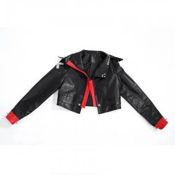 VI League of Legends Arcane Leather Jacket