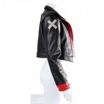 VI League of Legends Arcane Leather Jacket