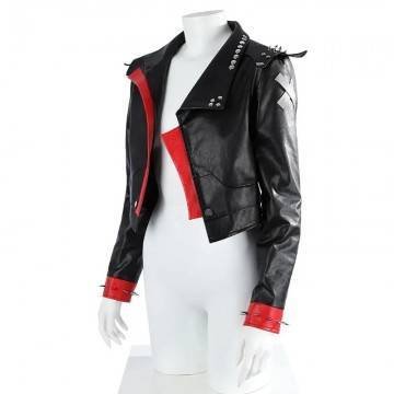 VI League of Legends Arcane Leather Jacket