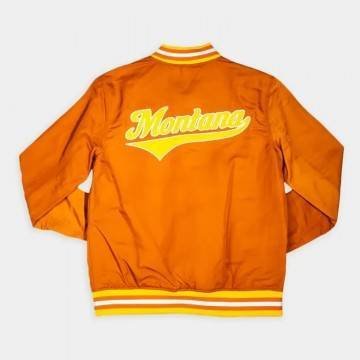 Montana Grizzlies Throwback Grizz Bomber Jacket